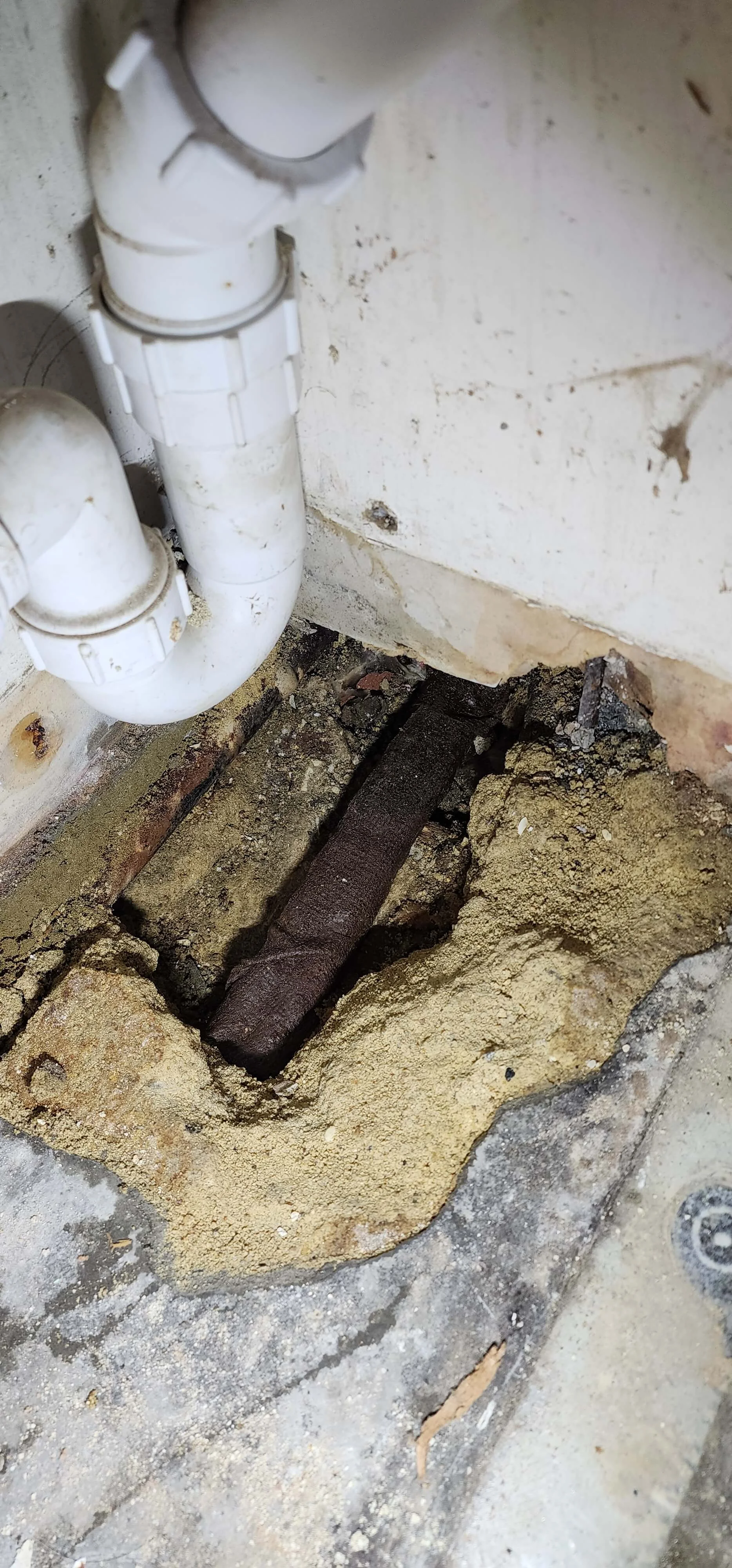 Final exposed pipework evidence from Reading heating leak detection