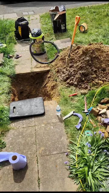 Mains water leak detection video poster in Woking