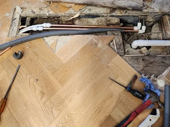 Mains water leak detection in South Woodford project image 6