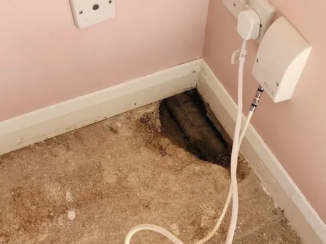 Central heating leak detection in Great Shelford project image 1