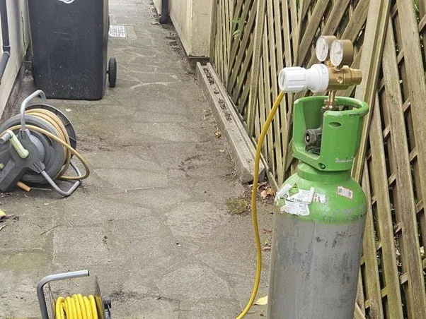 Central heating leak detection in Camberley project image 12