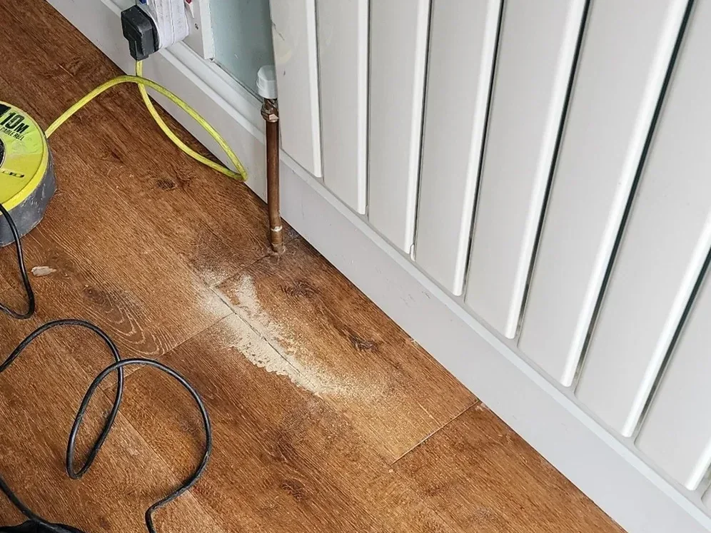 Central heating leak detection in Camberley project image 8